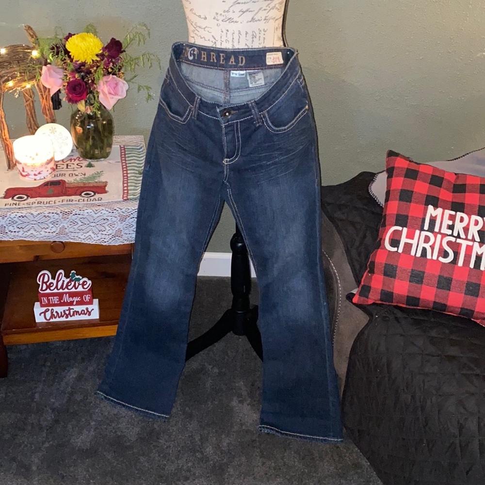 Southern Thread Jeans sz 29R dark blue